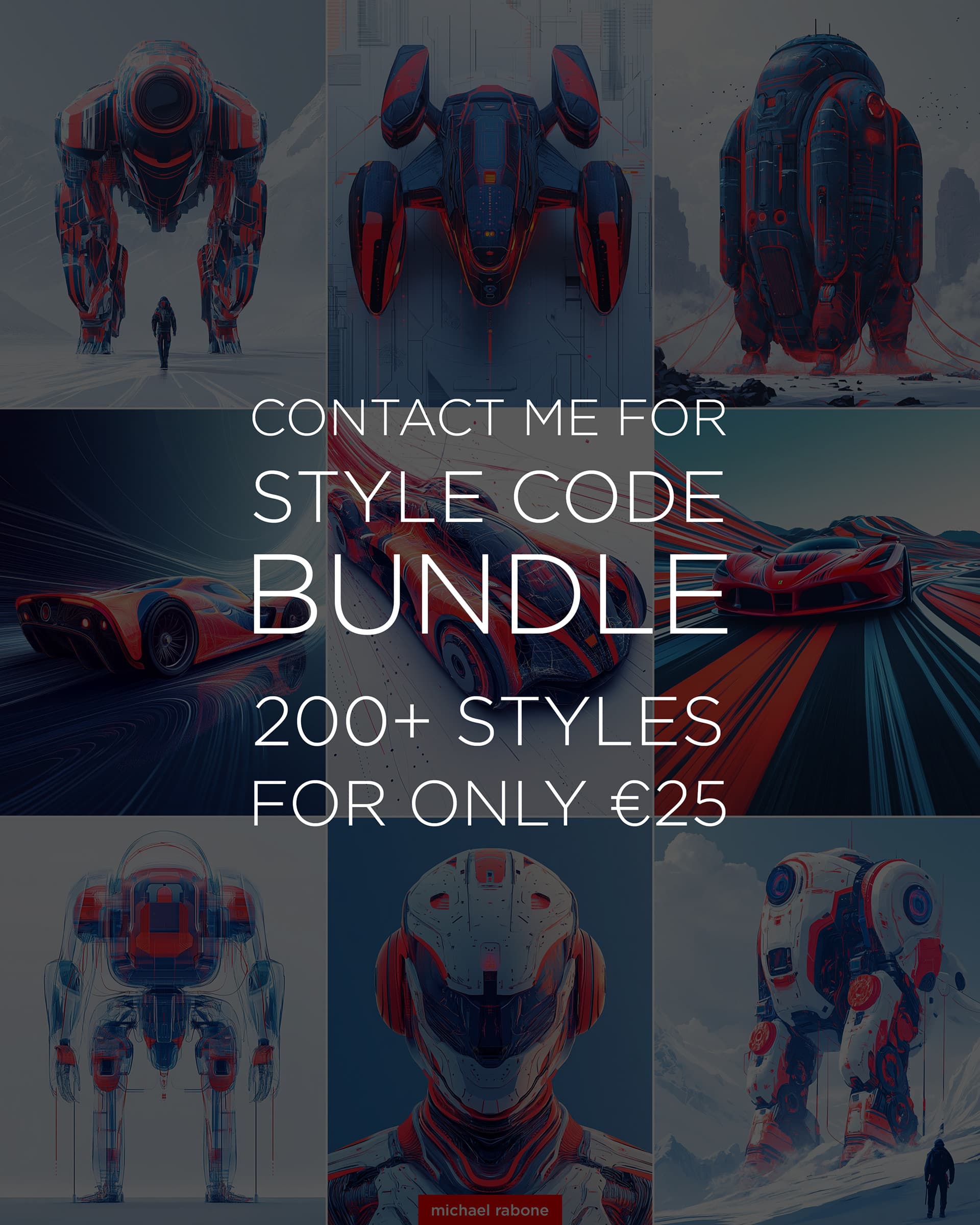 200+ MIDJOURNEY STYLE CODES