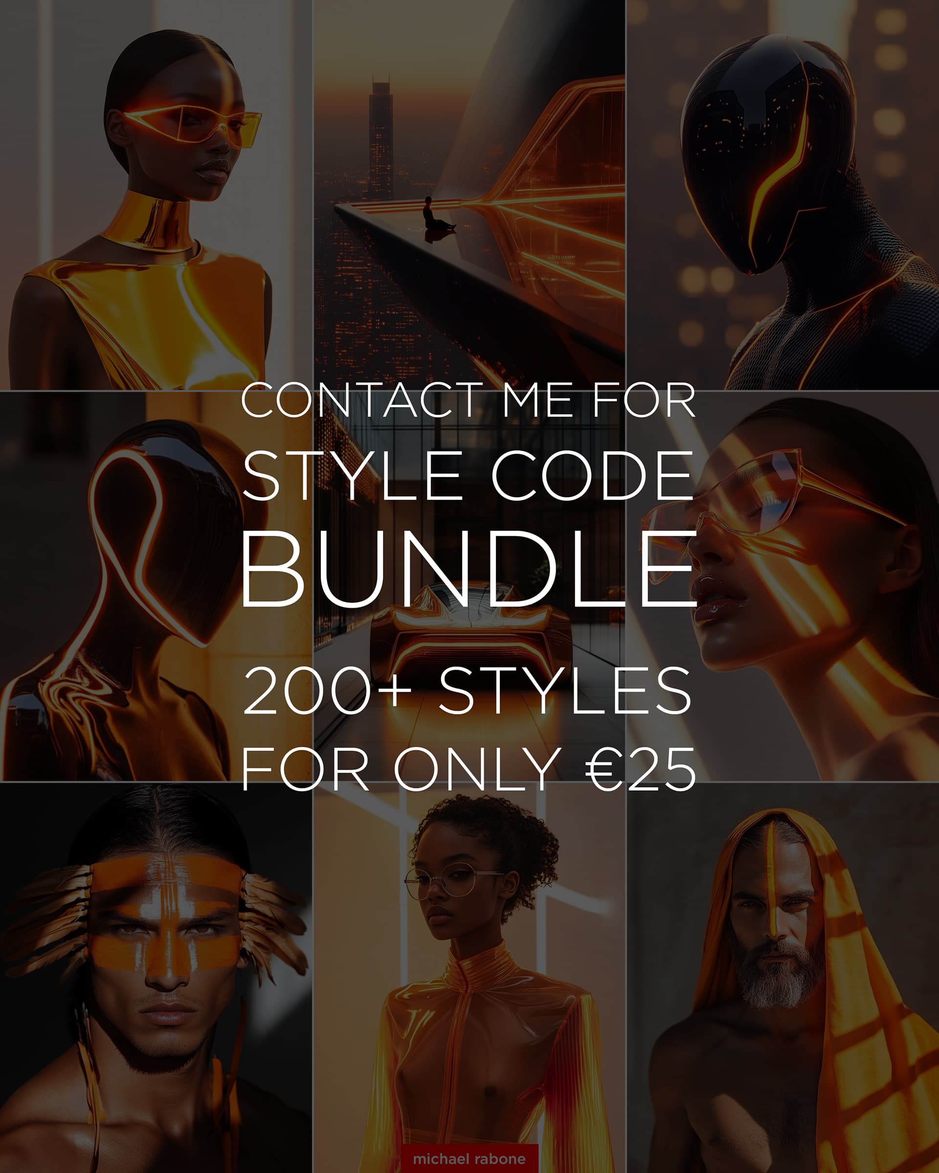 200+ MIDJOURNEY STYLE CODES