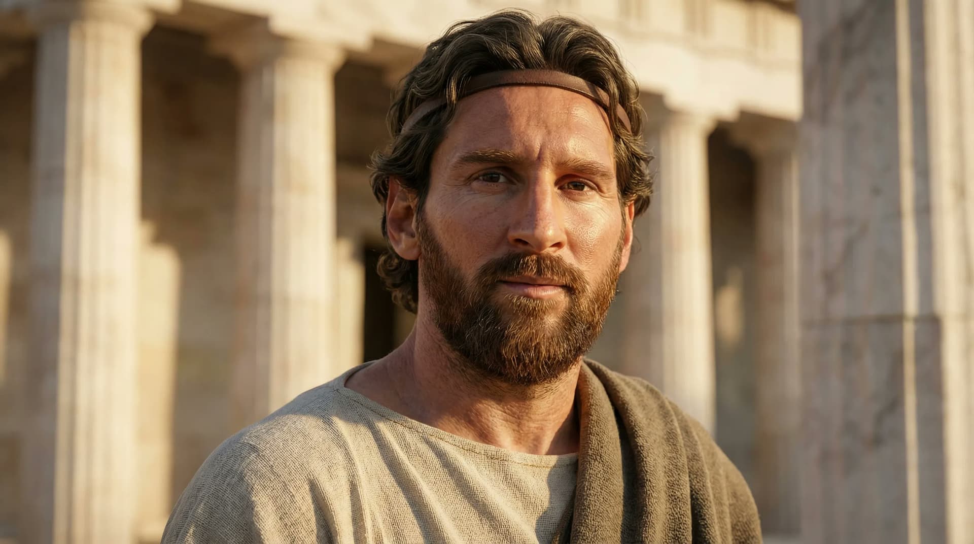 Bearded Hellenic Philosopher