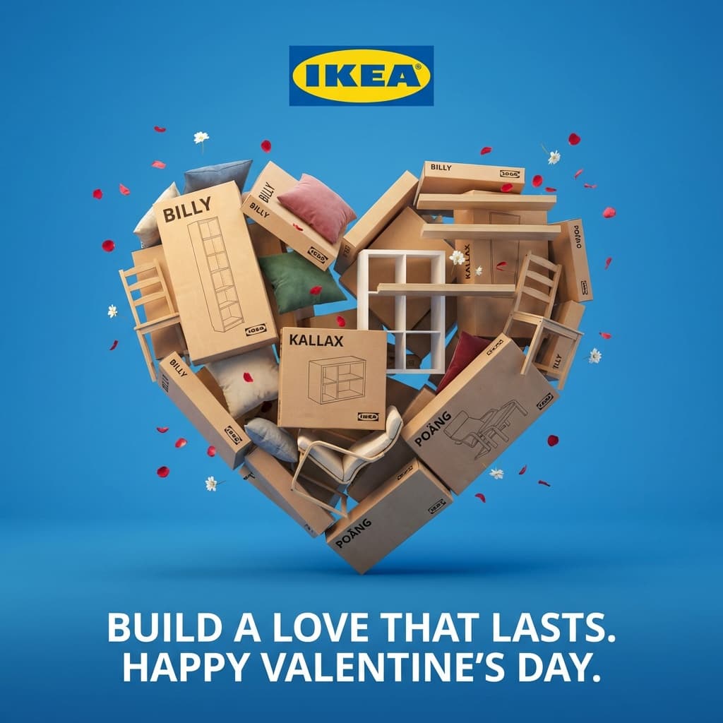 IKEA Valentine ad