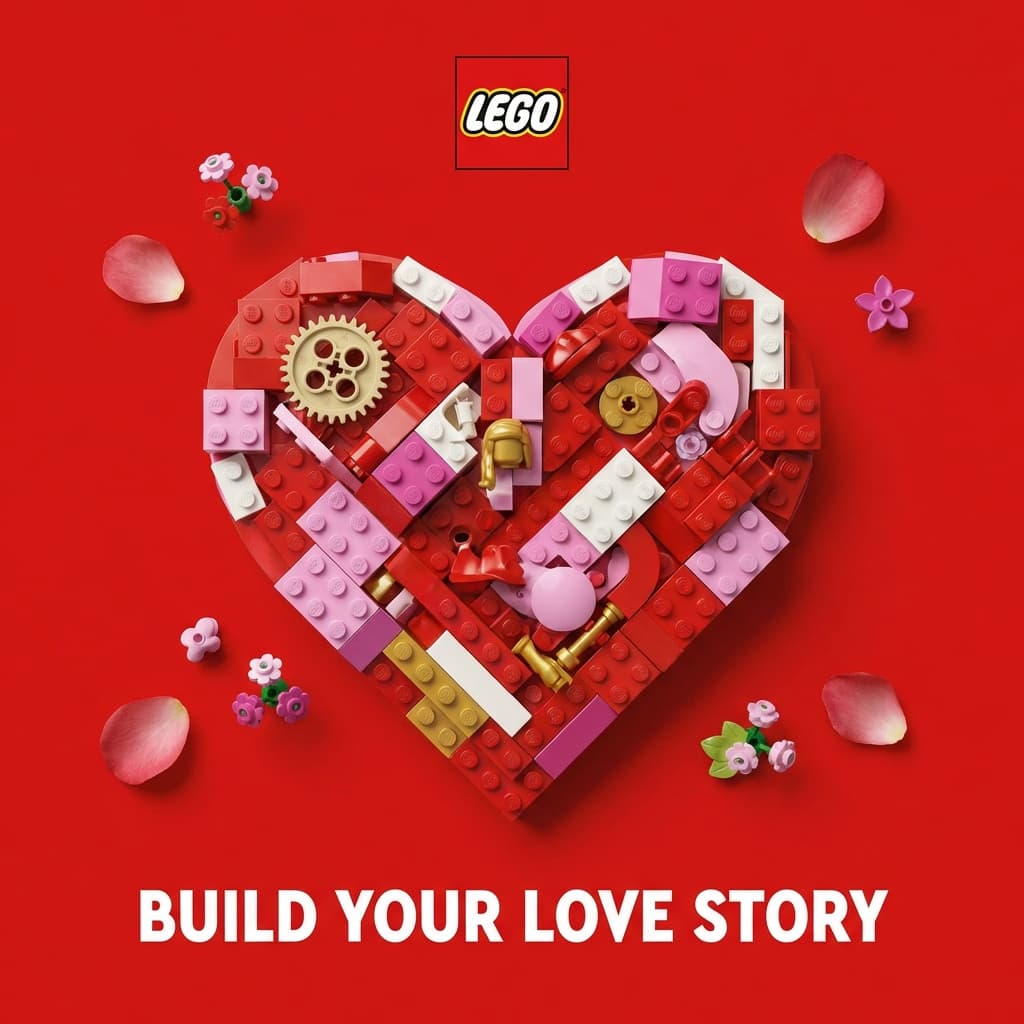 LEGO Valentine ad