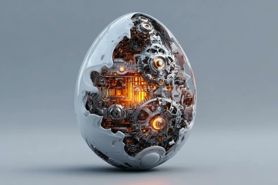 Cybernetic Clockwork Egg