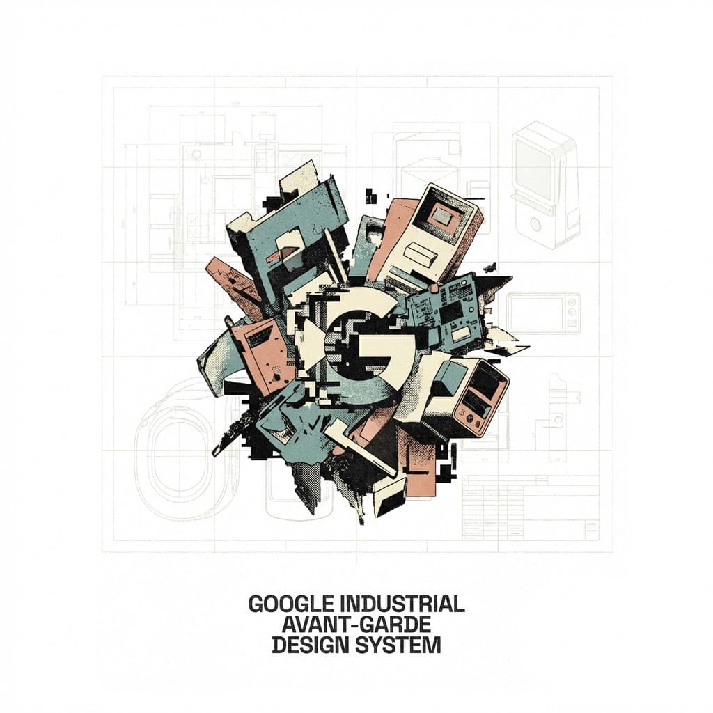 Google glitch-sculpture