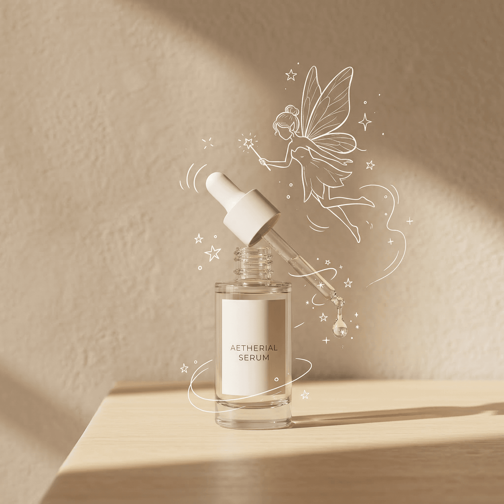 Fairy Dusting Skin Serum Bottle