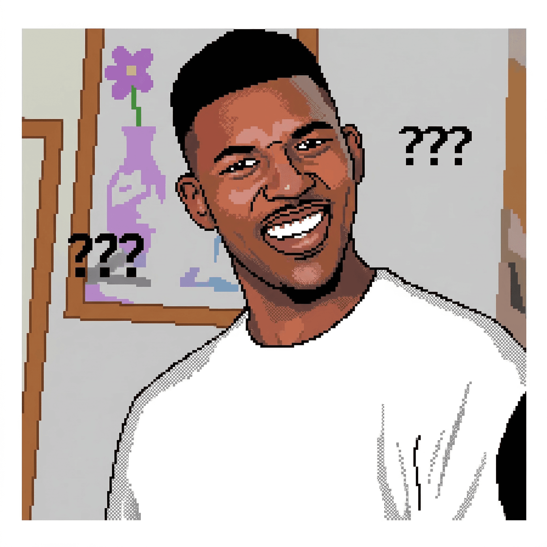 Confused Nick Young Pixel