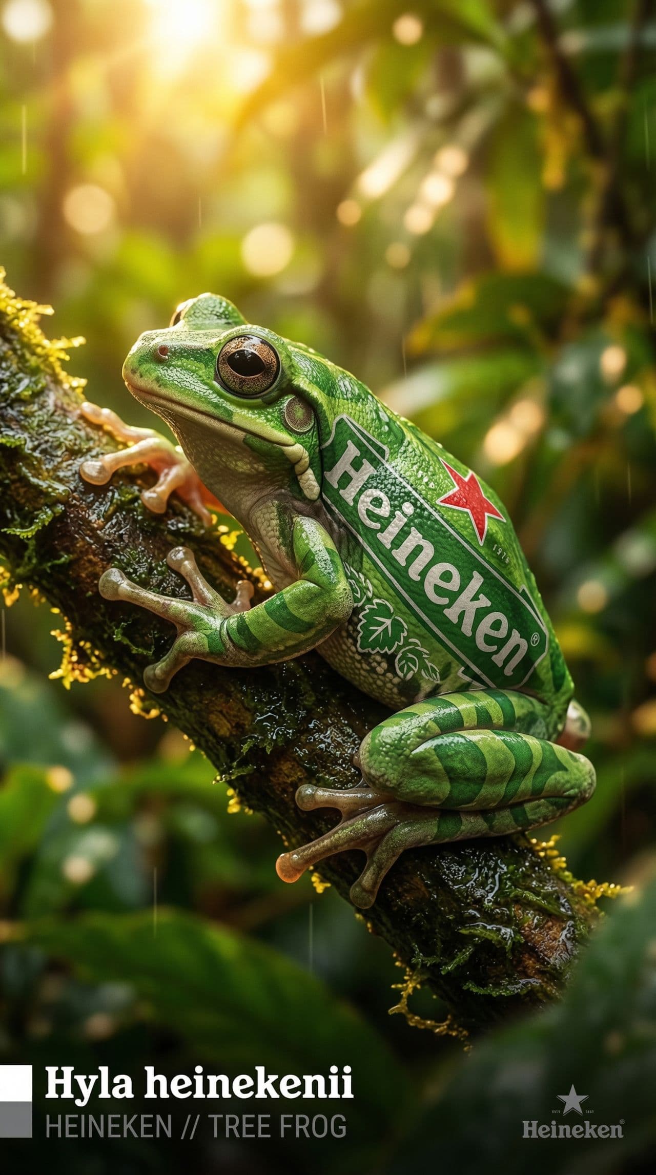 Heineken Tree Frog