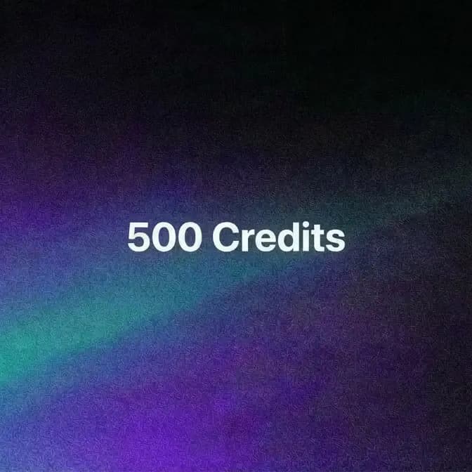 500 Credits