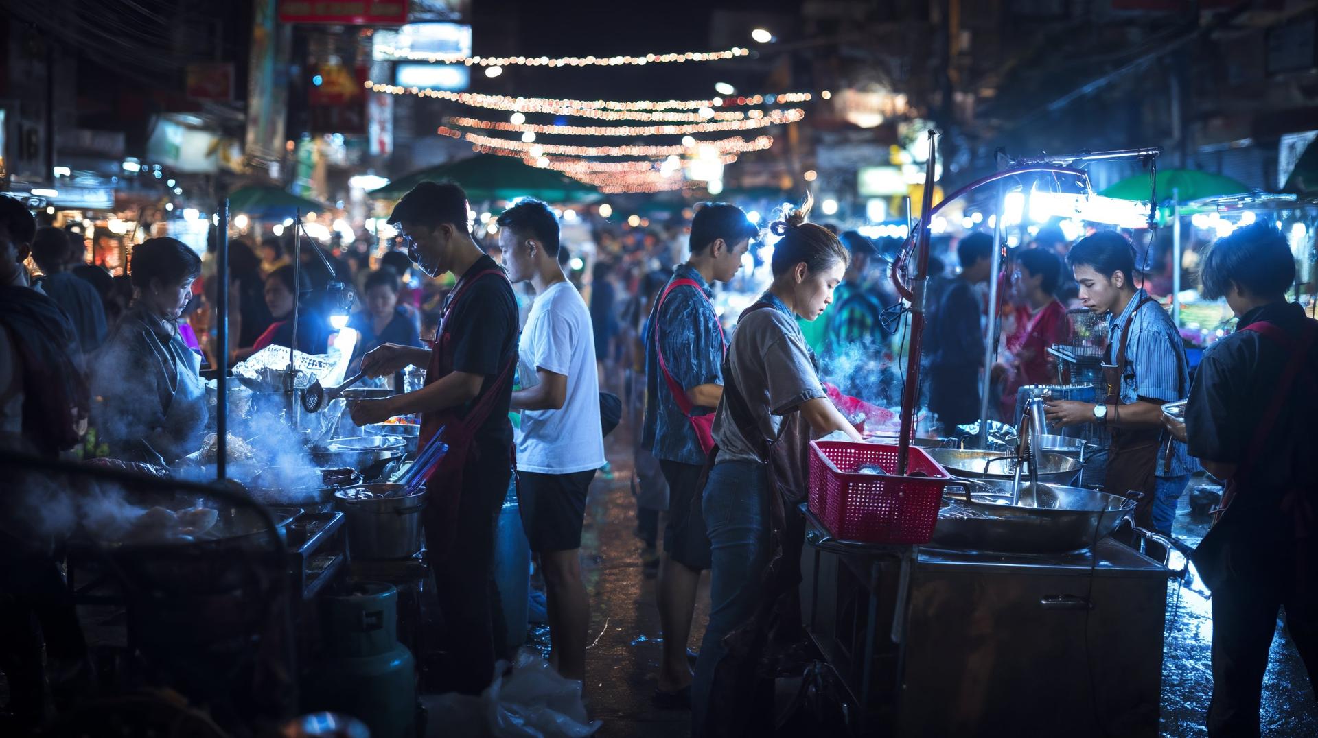 Steaming Street Stalls