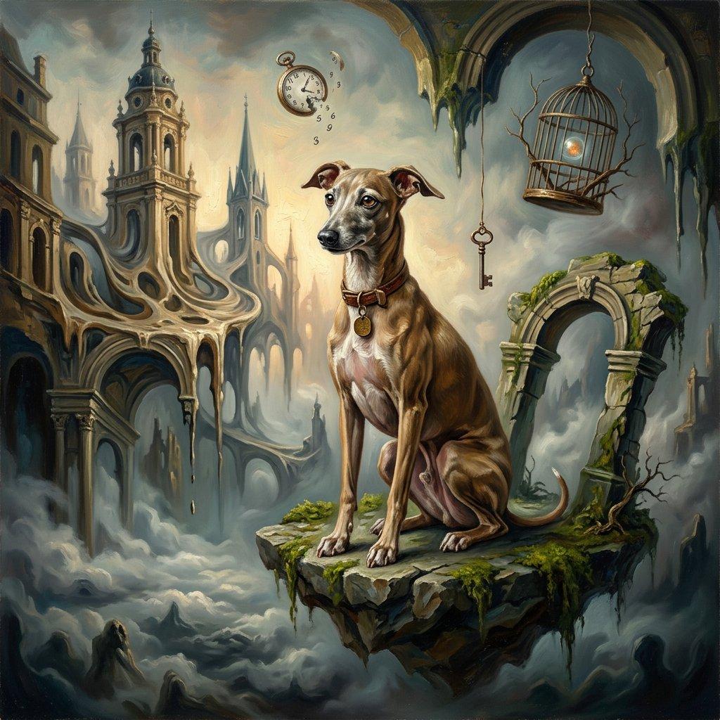 Floating Greyhound Sky
