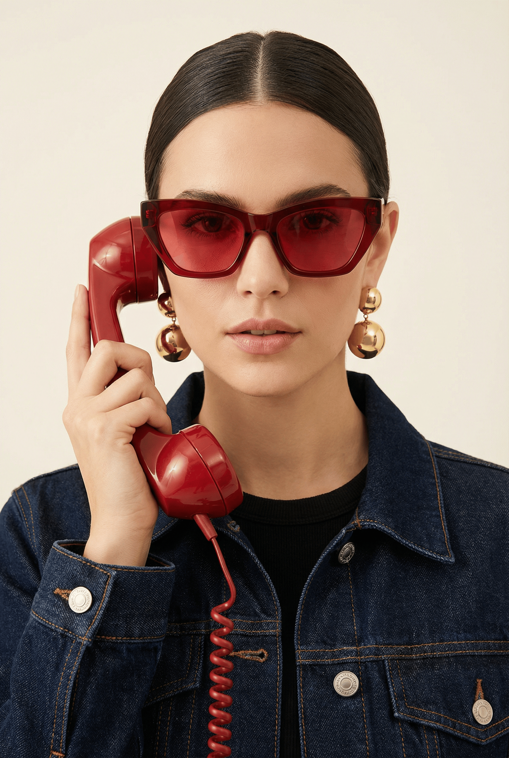 Ruby Red Accessory Portrait
