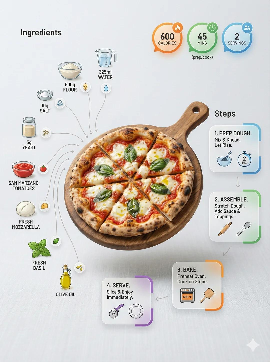 Neapolitan Margherita Pizza