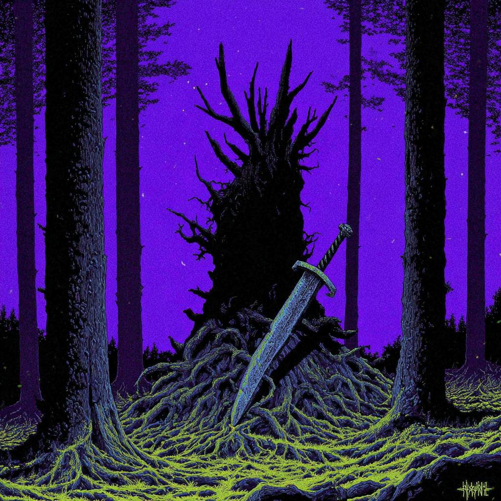 Forest Grave Marker