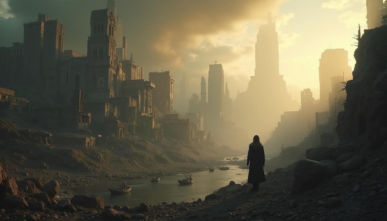 Dystopian River Path