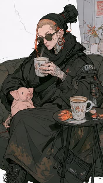 Shadowed Tea Break