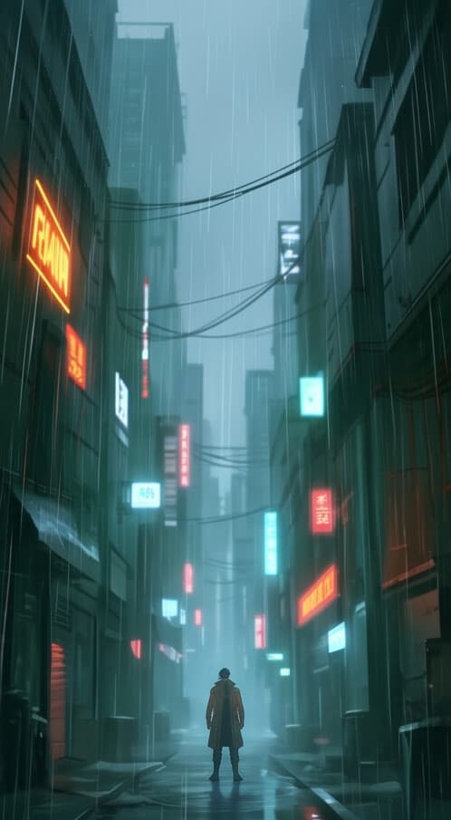 Rain-Slicked Transit Chase