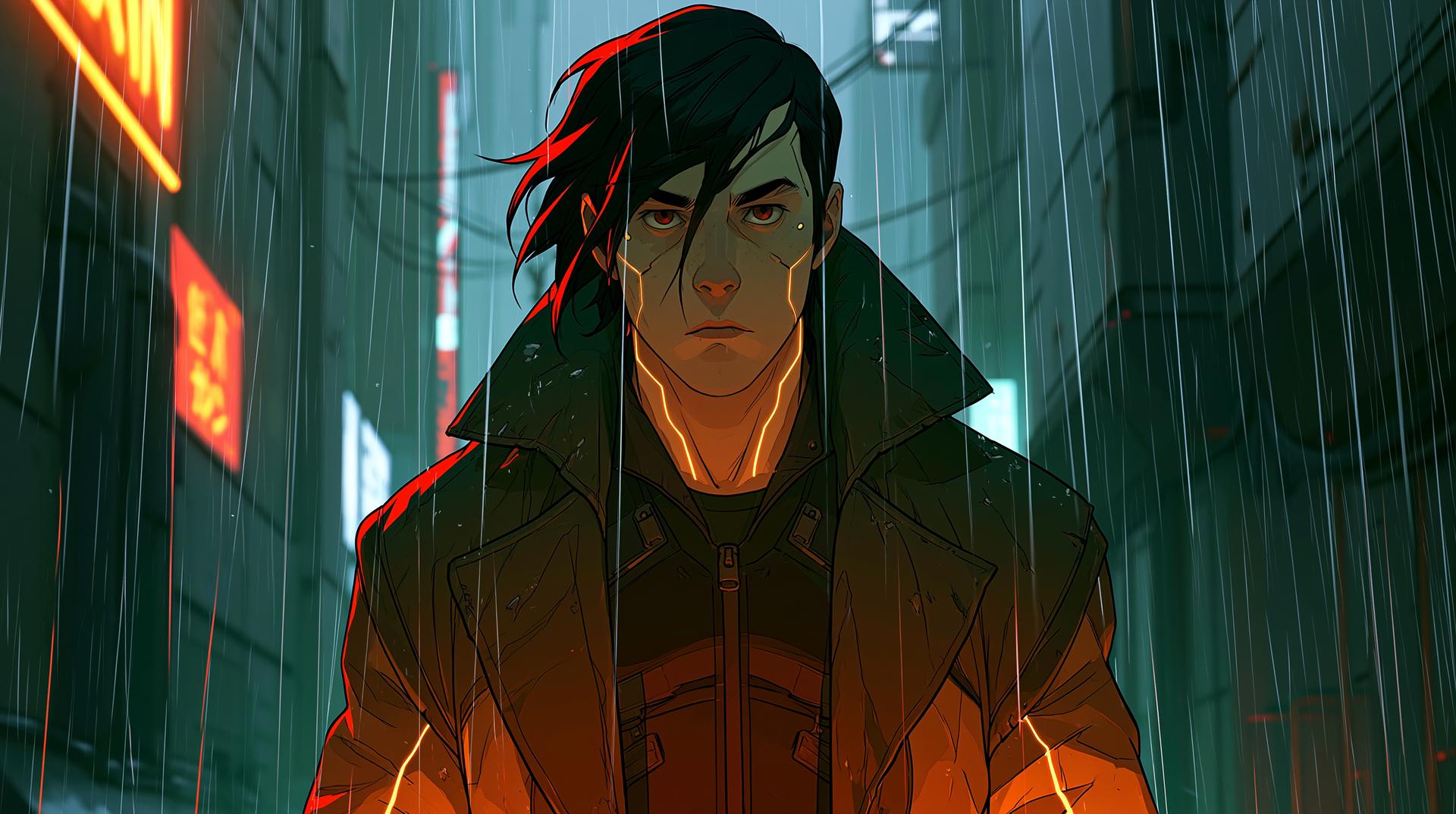 Cybernetic Human Portrait