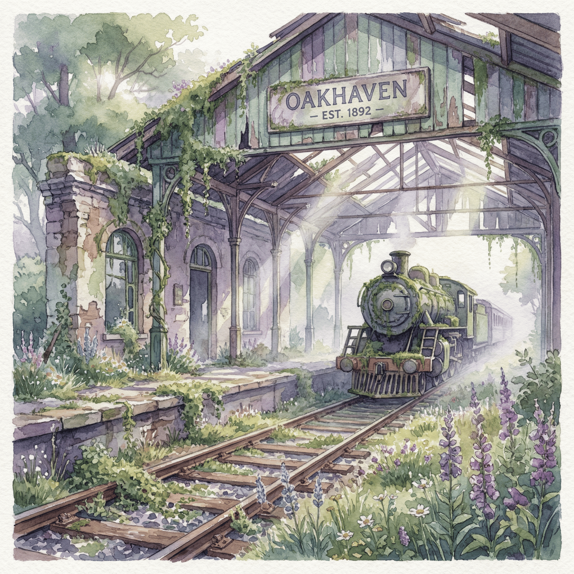 Abandoned Oakhaven Station