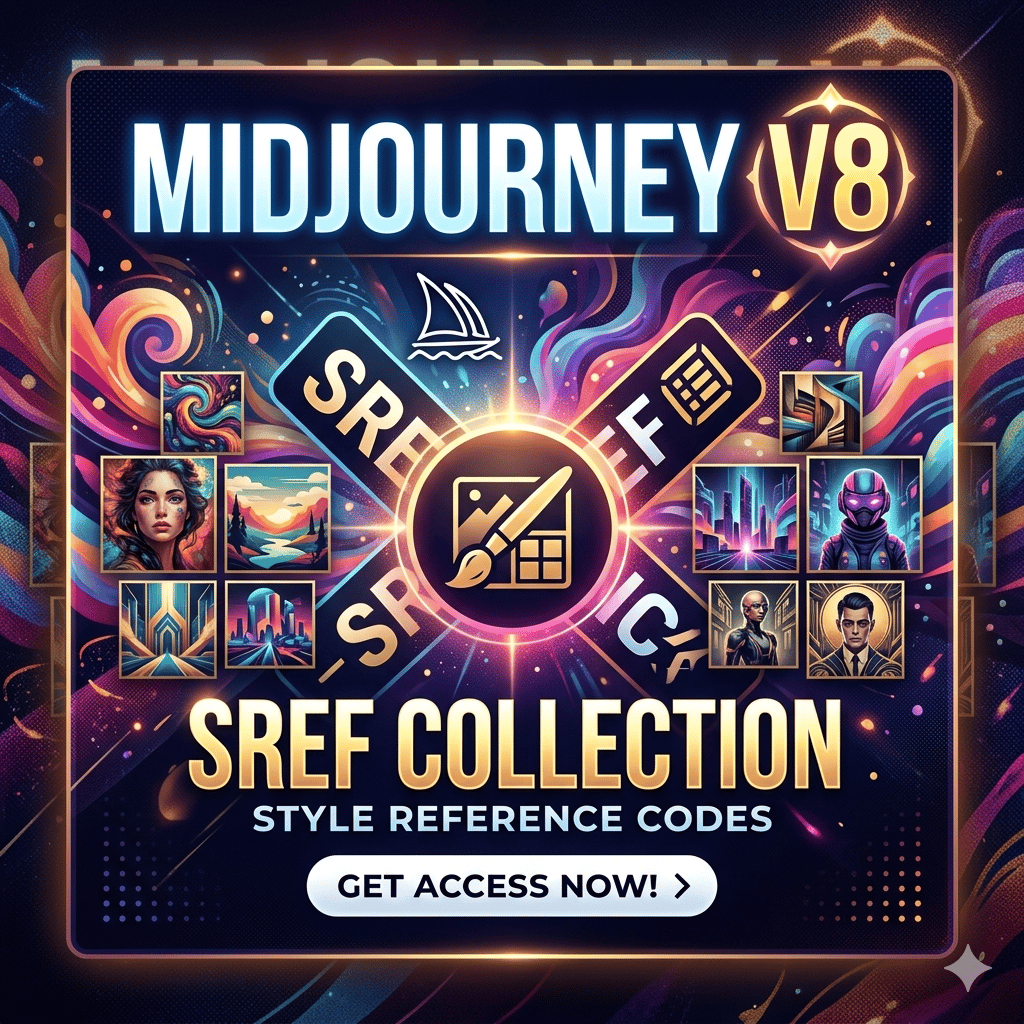Midjourney V8 SREF Collection