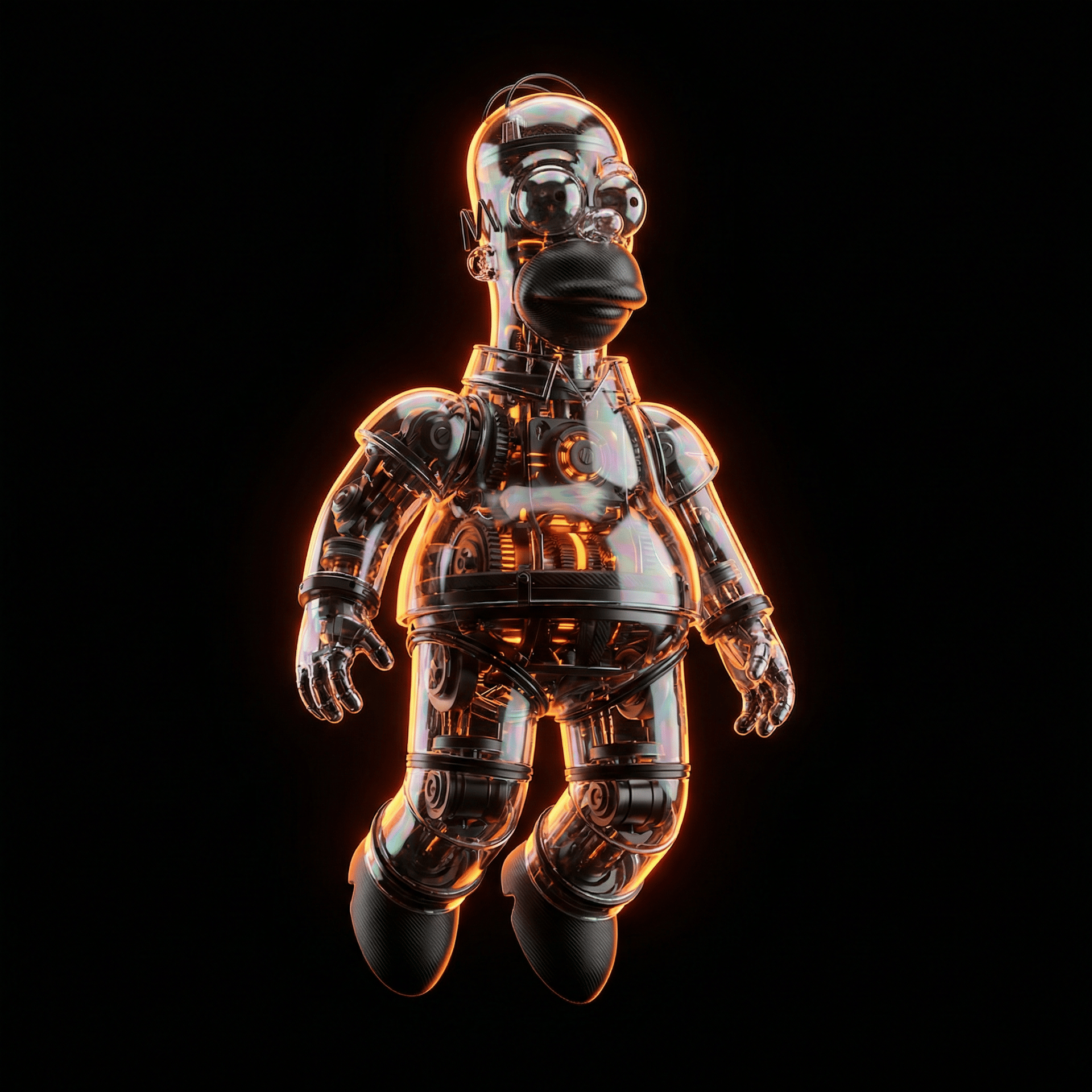 Glass Homer Automaton