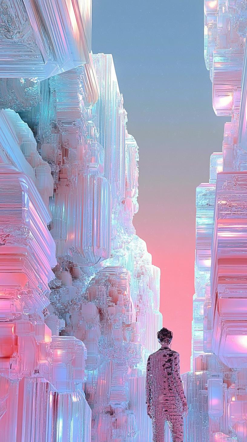 Monolithic Glass Spires