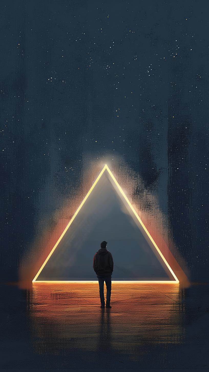 Neon Triangle Gateway