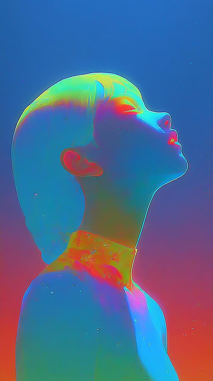 Starlit Upward Gaze