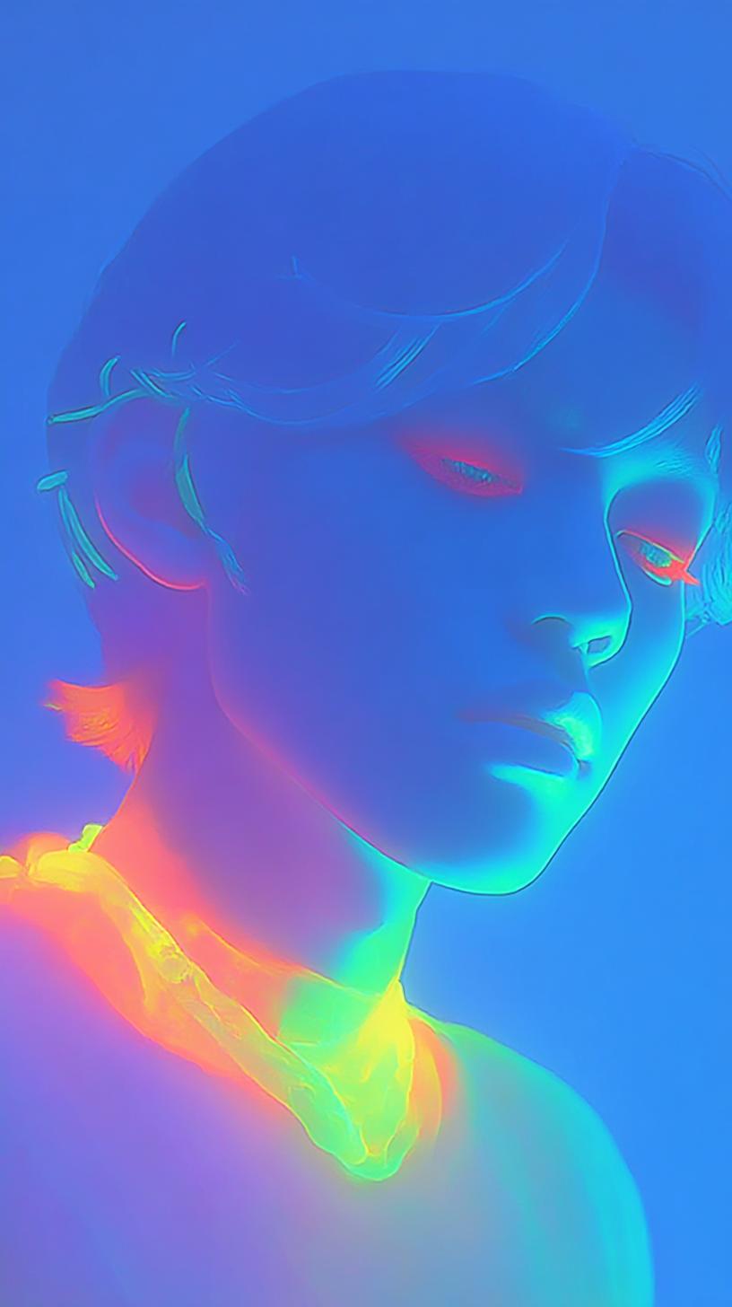 Glow Focus Portrait