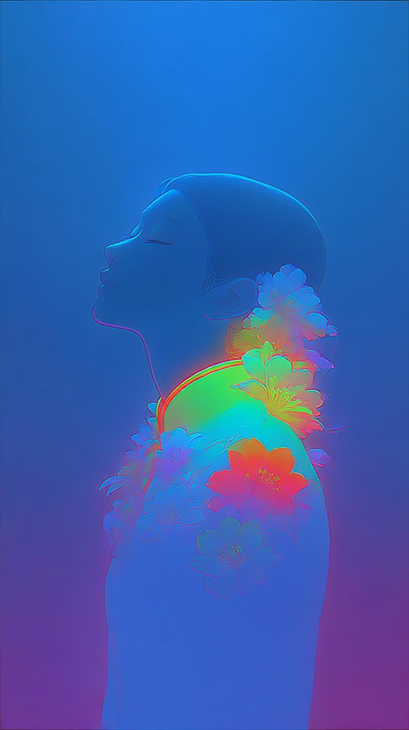 Floral Silhouette Dream