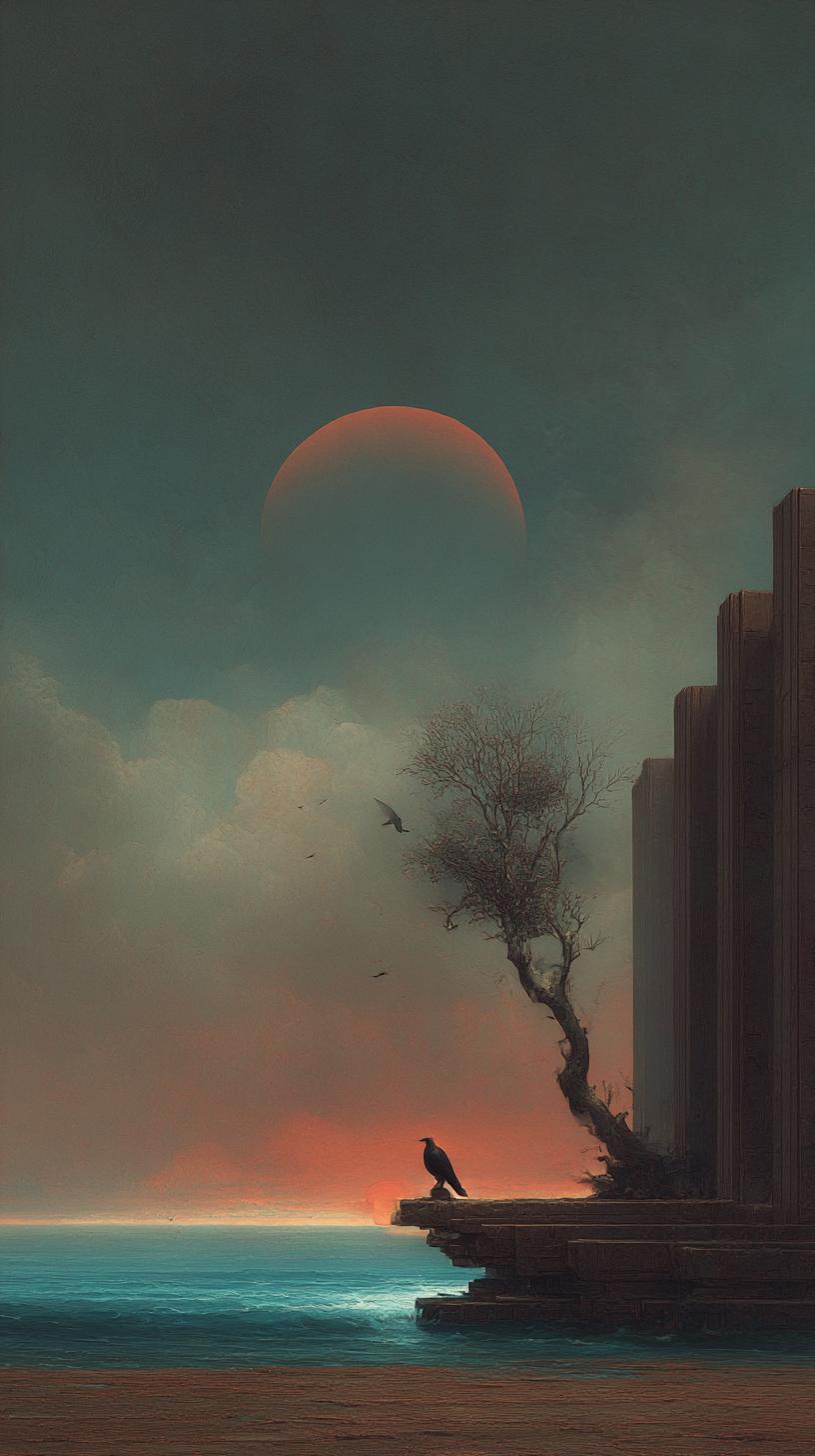 Solitary Shore Sentinel