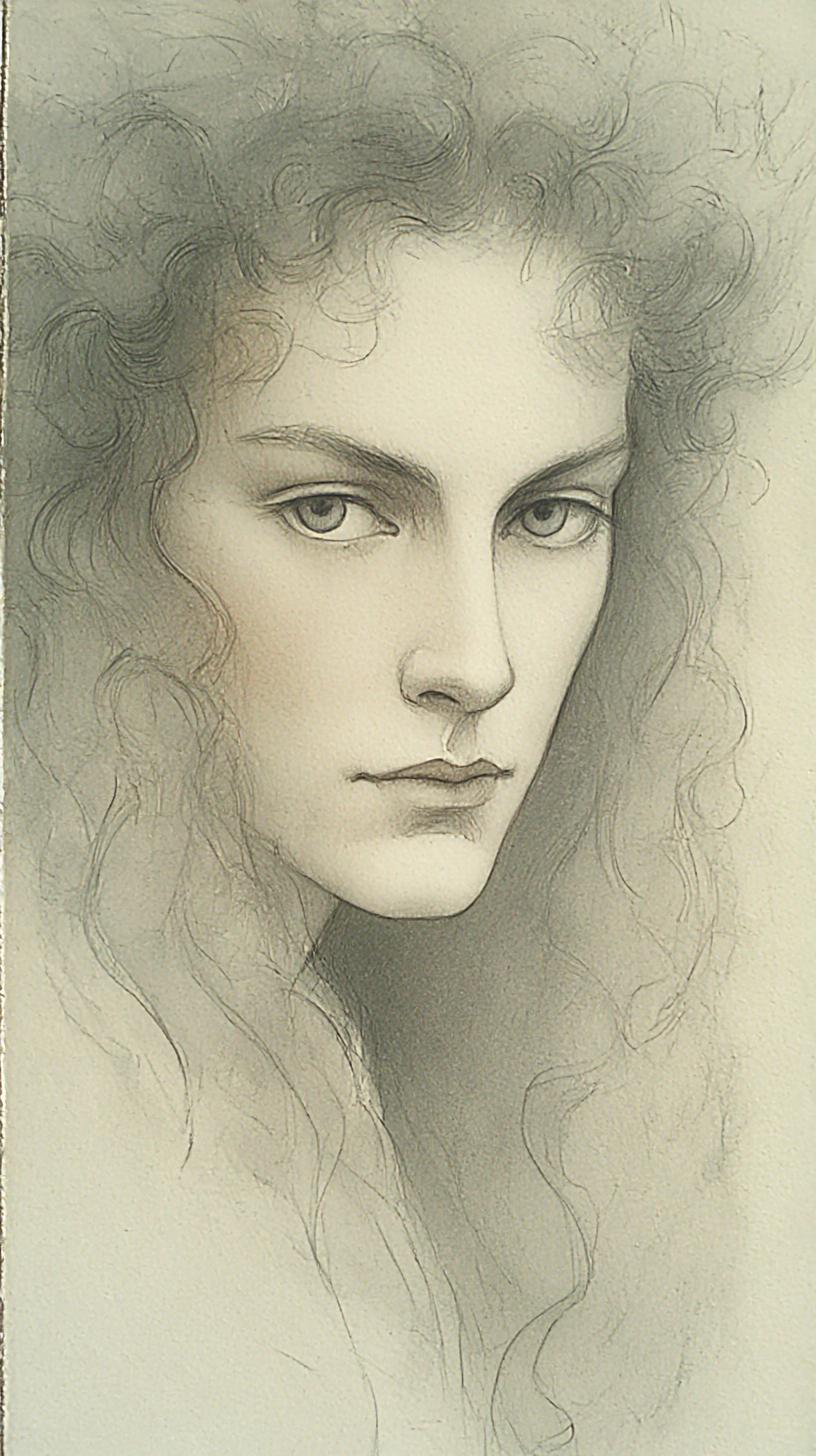 Curls of Silver Mist