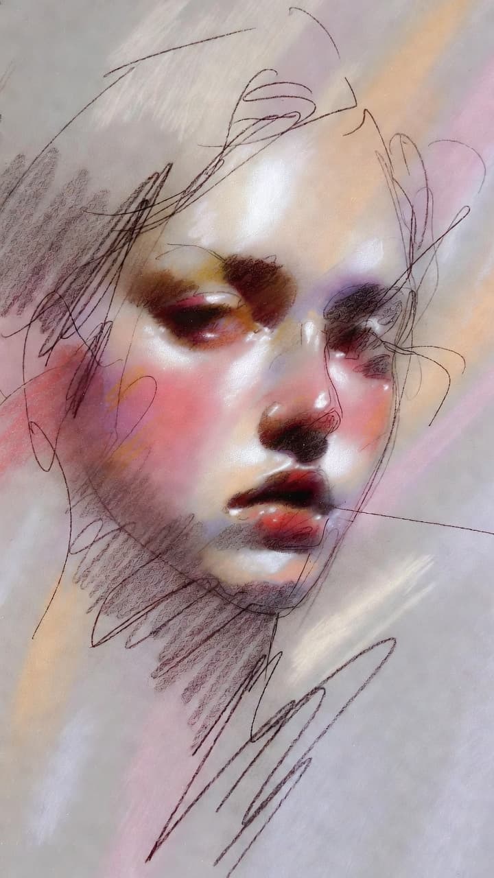 Radiant Pastel Gaze
