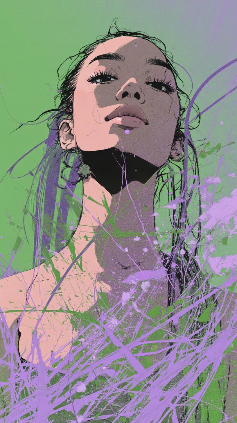 Electric Lavender Perspective