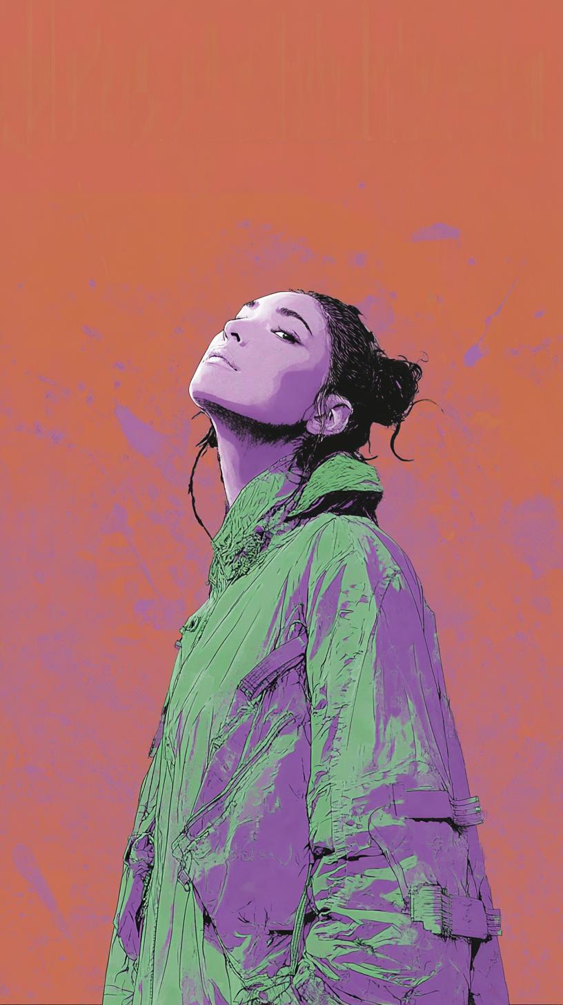 Emerald Streetwear Portrait