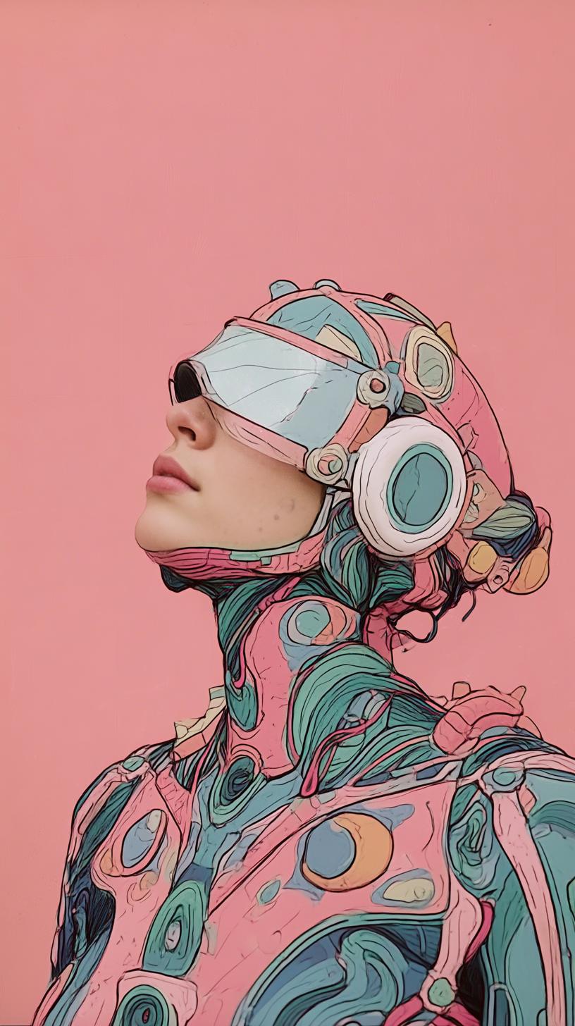 Cybernetic Helm Vision