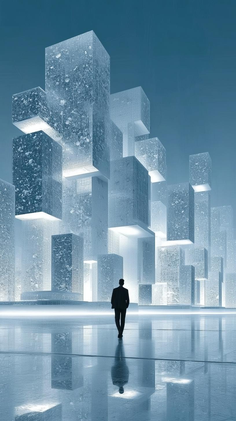 Stacking Ice Monoliths
