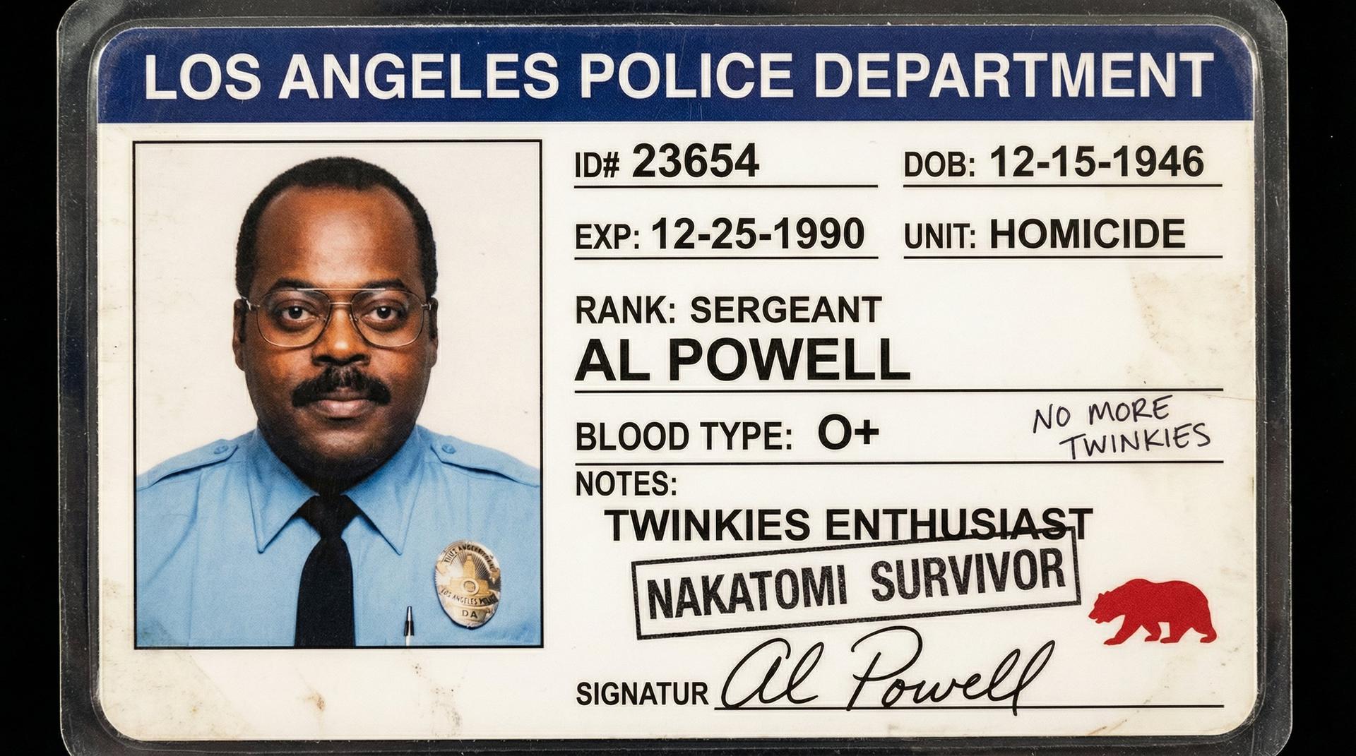 Al Powell Badge