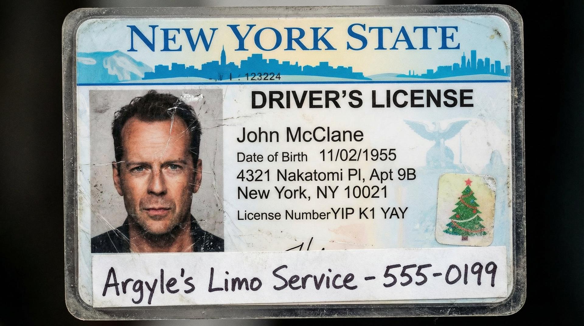 John McClane License