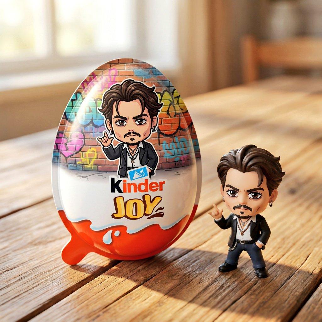 Johnny Depp Collectible Egg