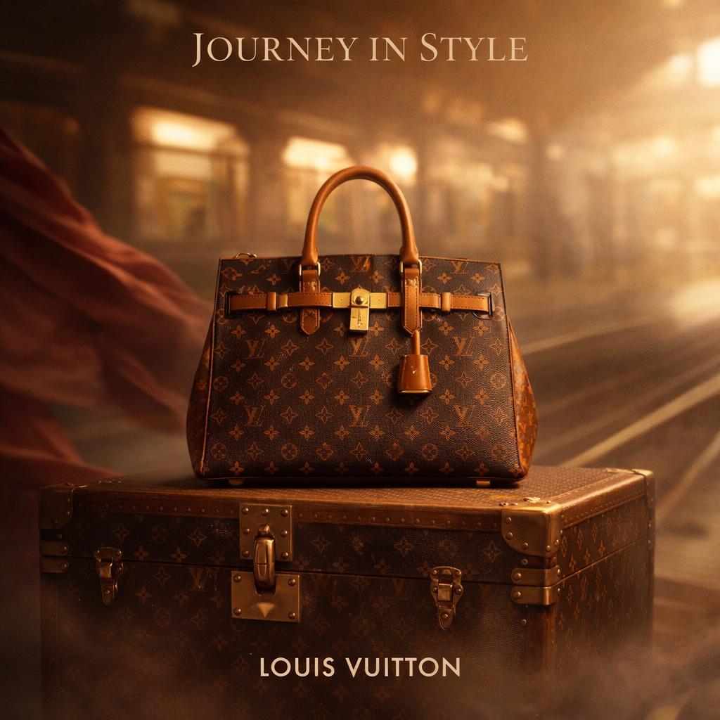 Golden Travel Monogram