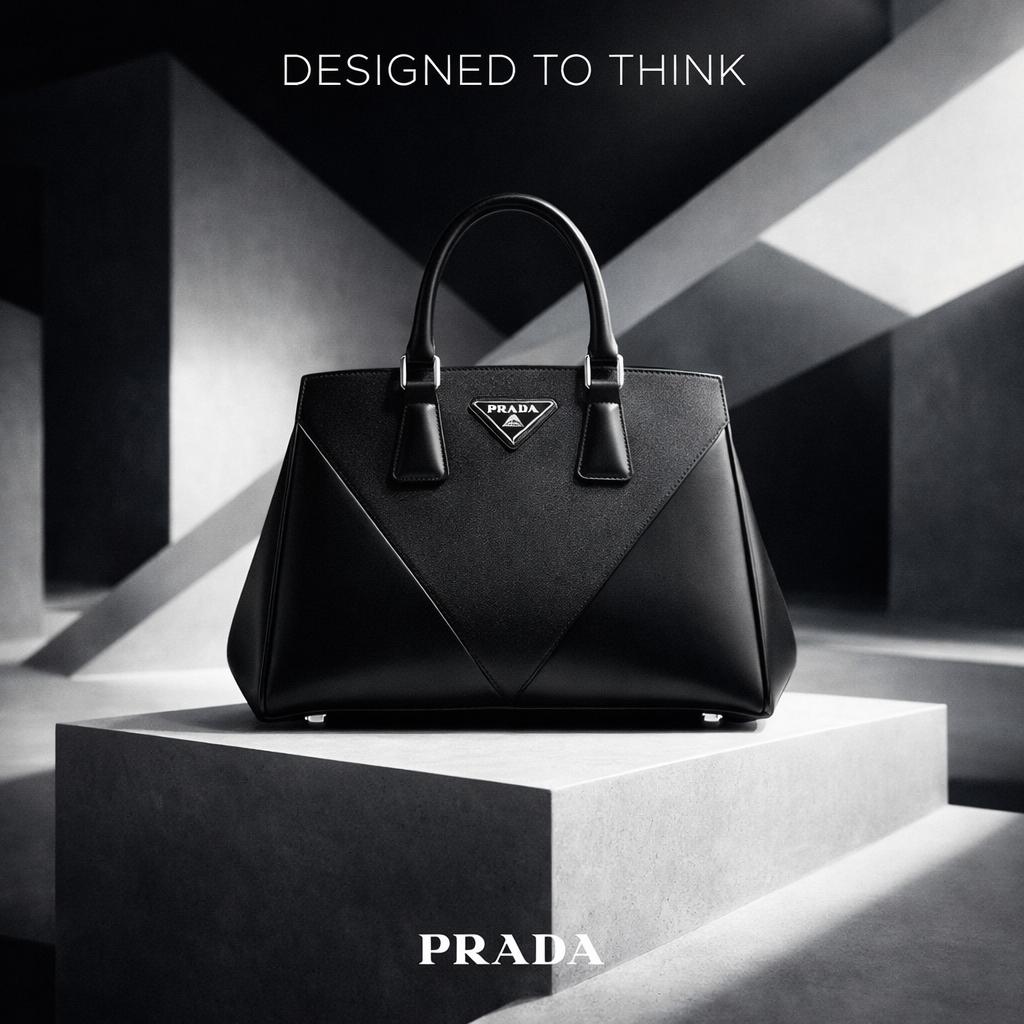 Monochrome Prada Geometry