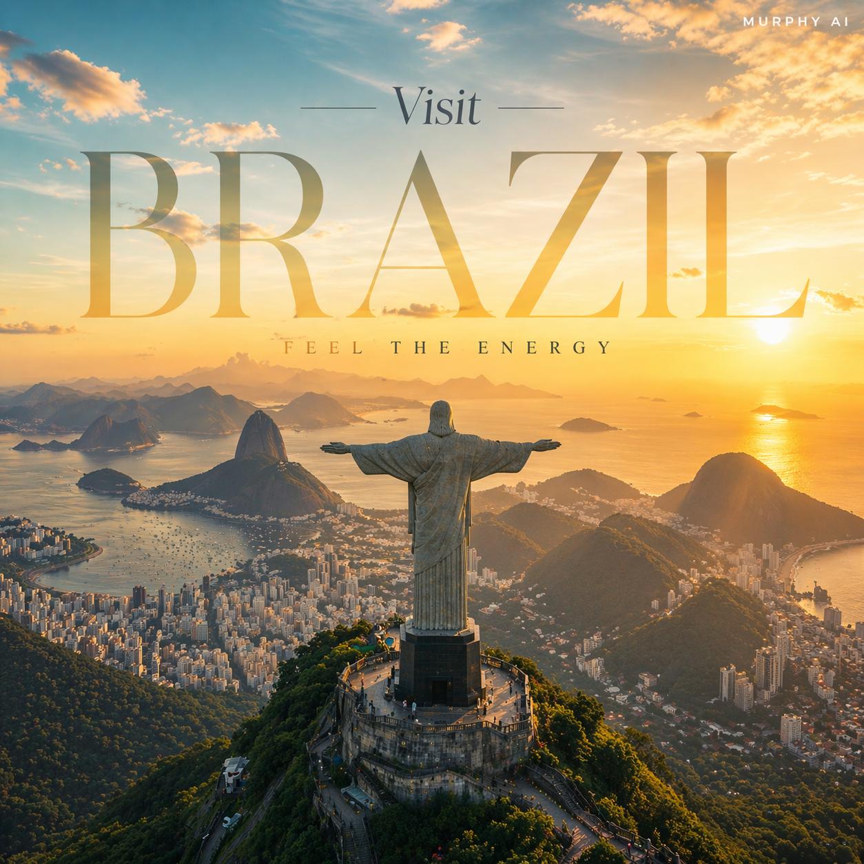 Christ the Redeemer Sunset