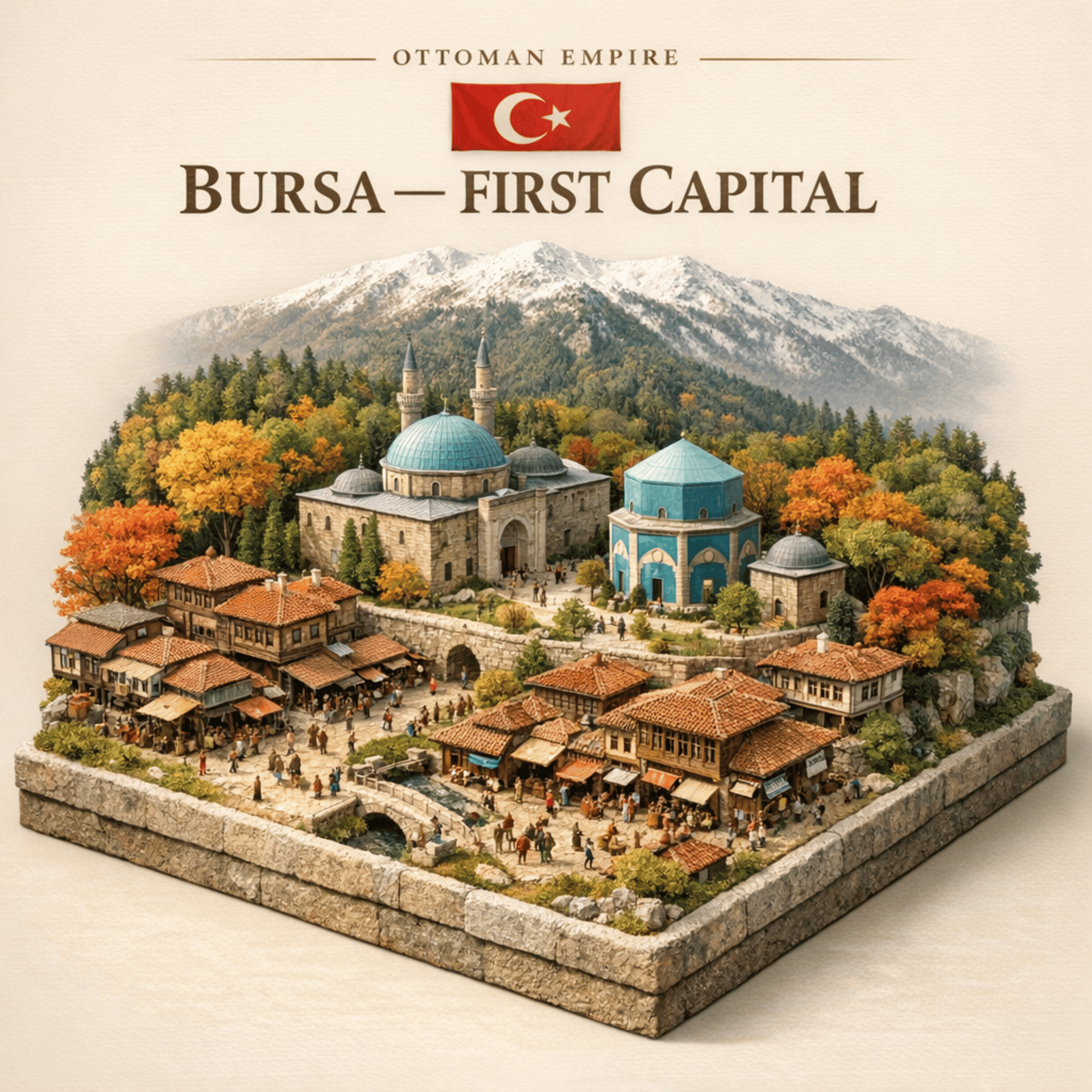 Historic Bursa Miniature