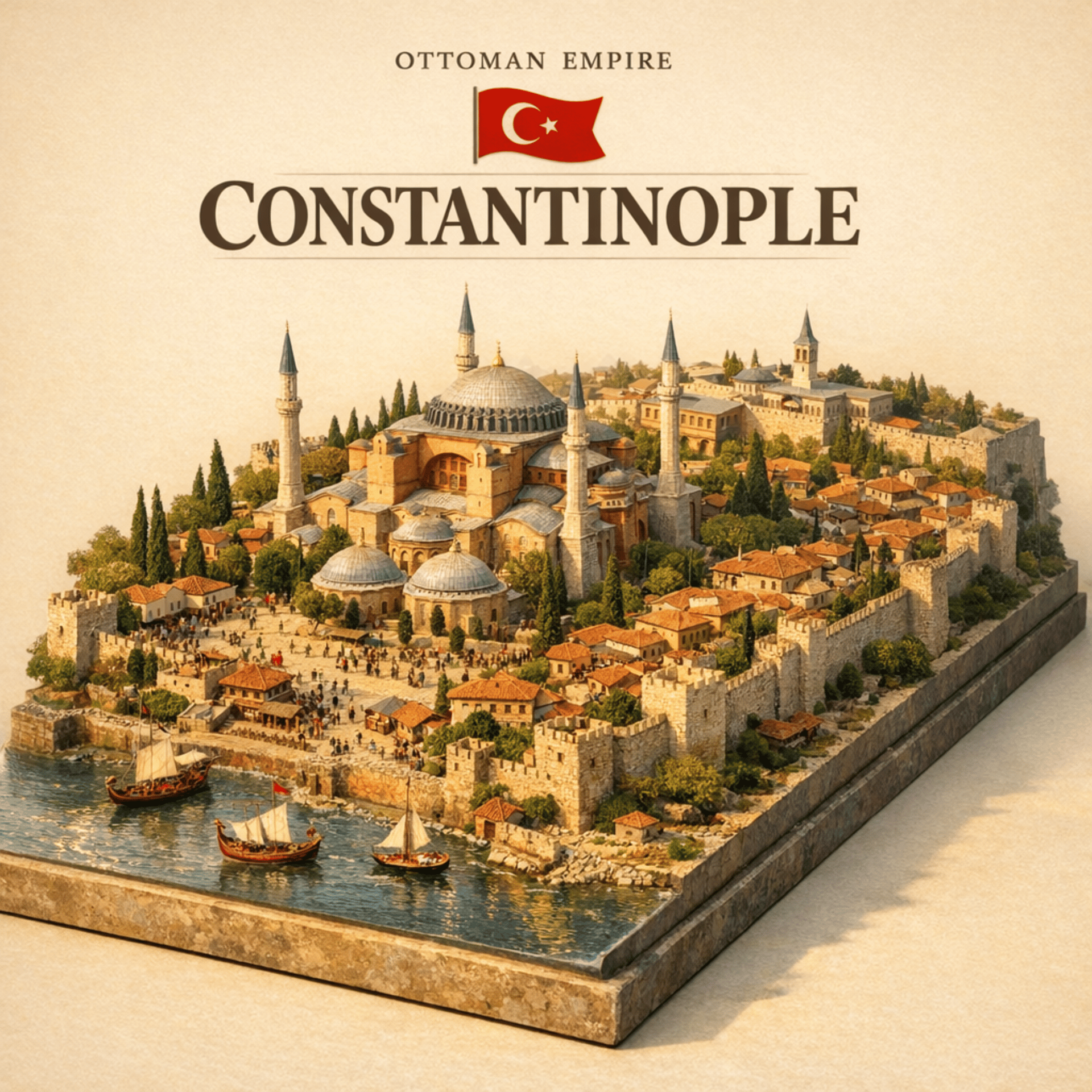 Imperial Constantinople Diorama