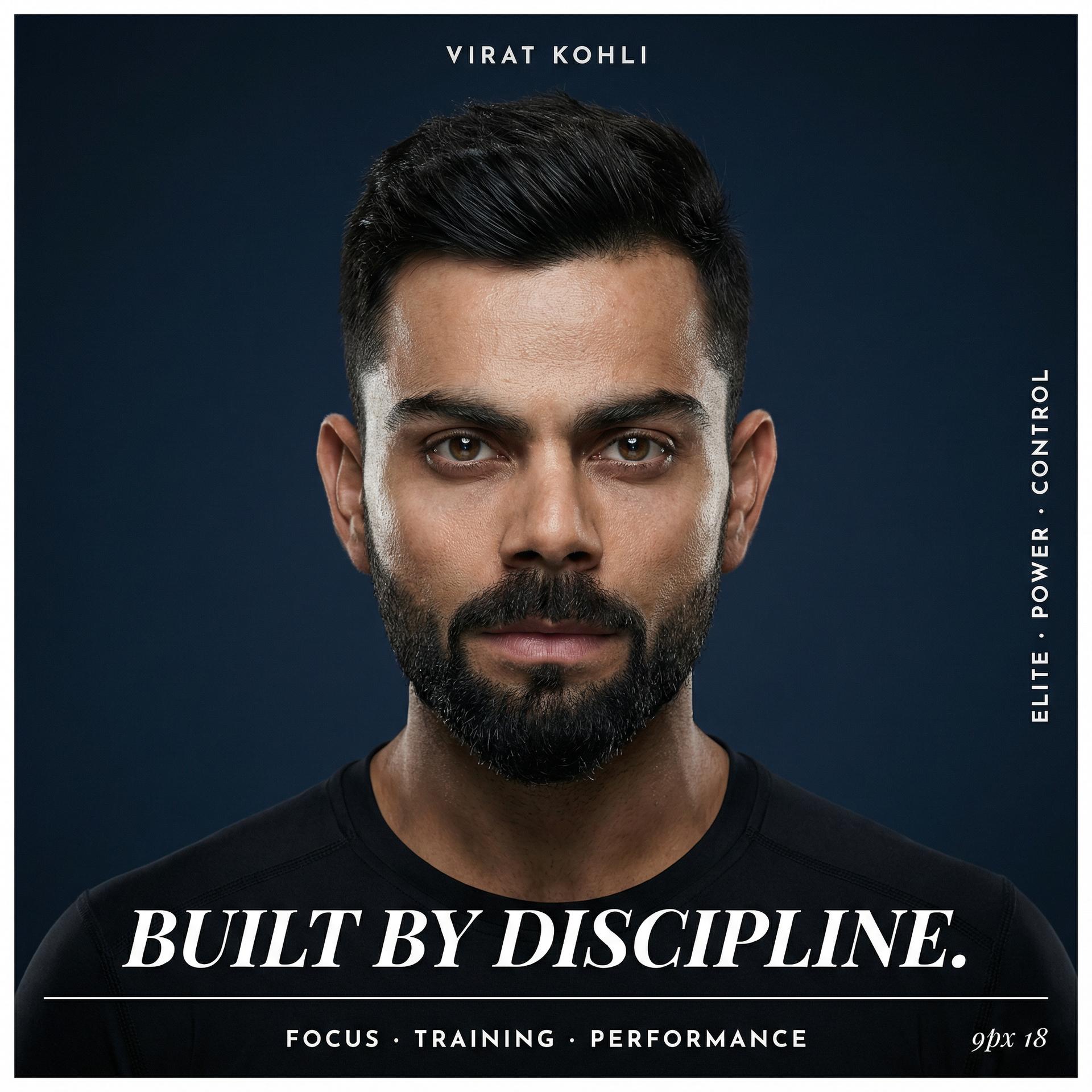 Virat Kohli Portrait