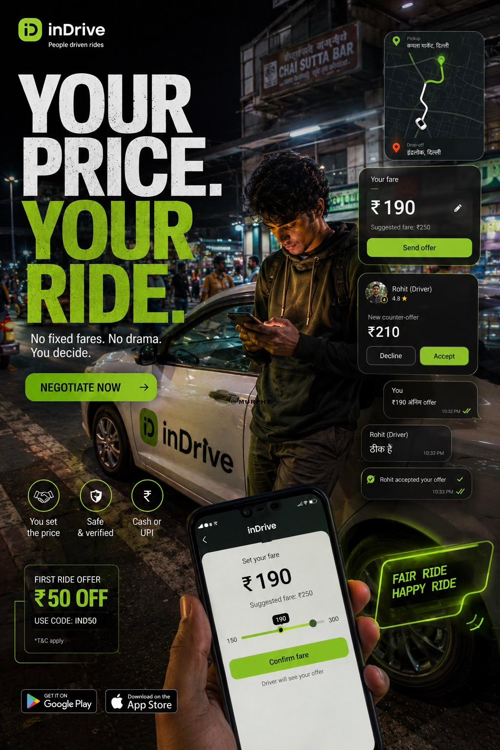 Dynamic Fare Negotiation
