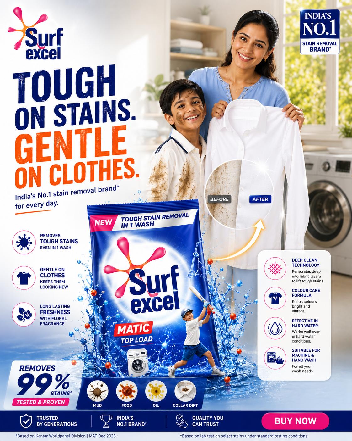 Surf Excel Matic
