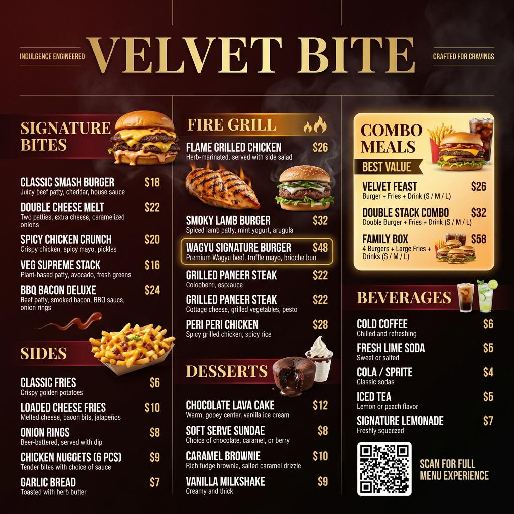 Premium Gourmet Layout