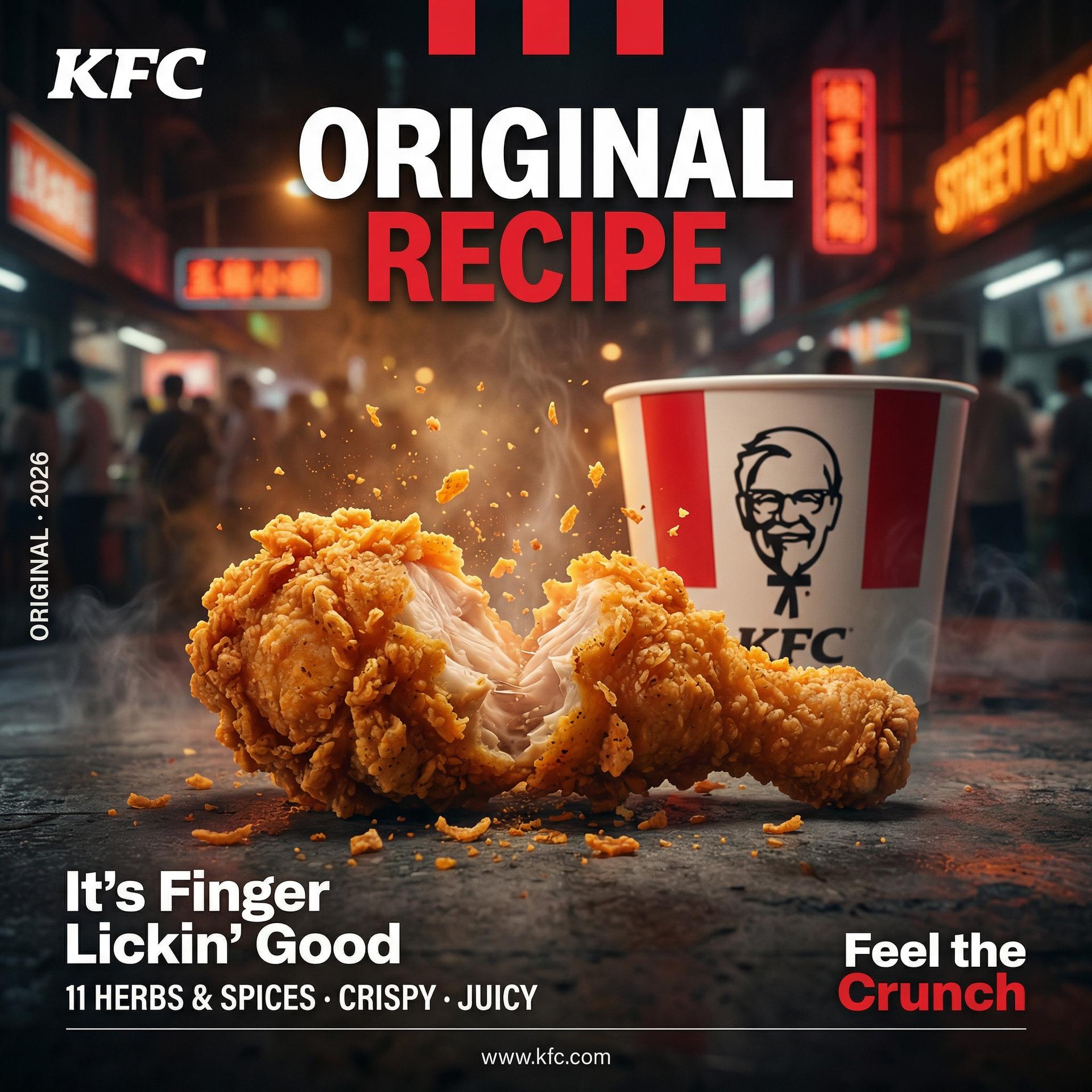 Crunchy Neon Night Chicken