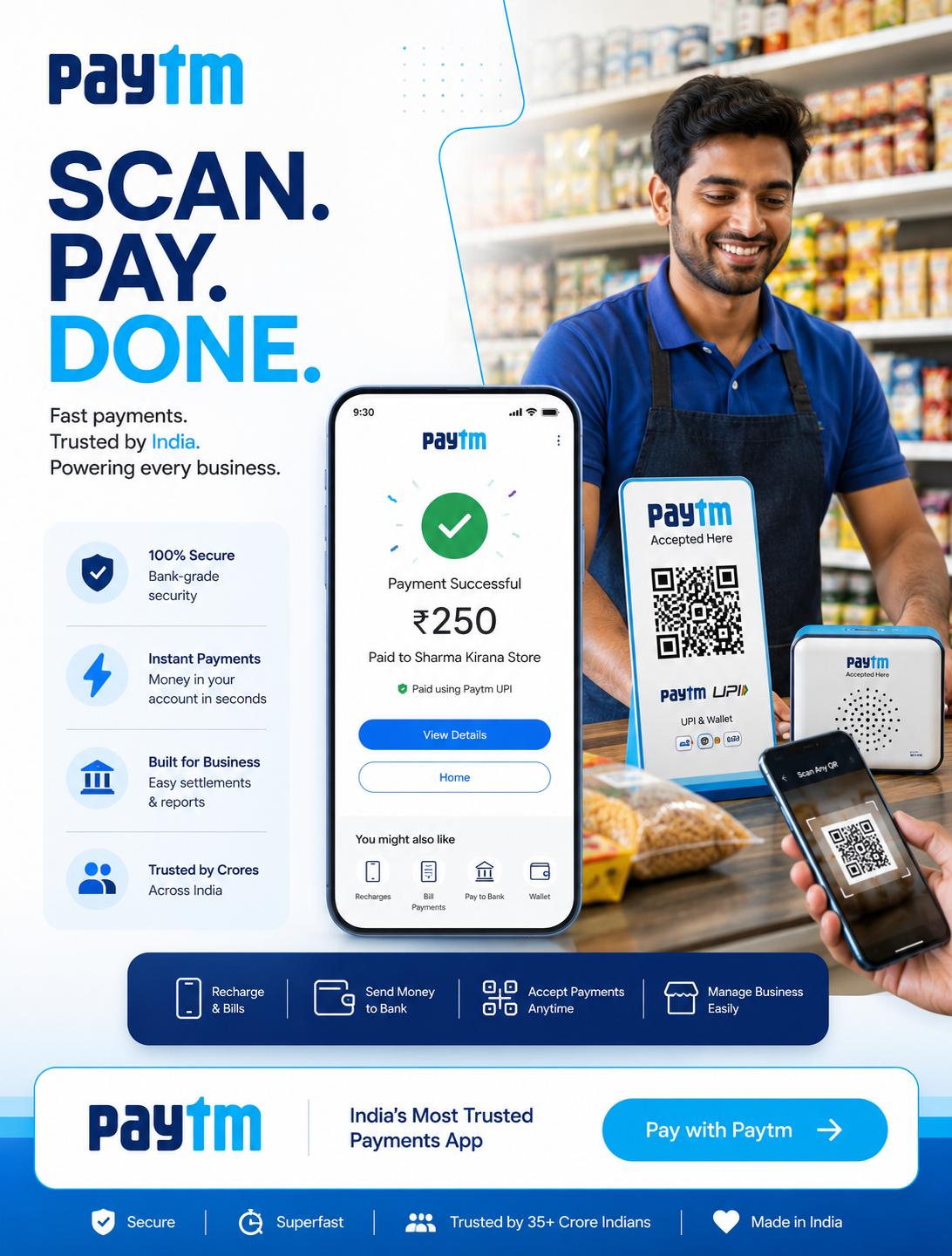 Paytm Kirana Transaction