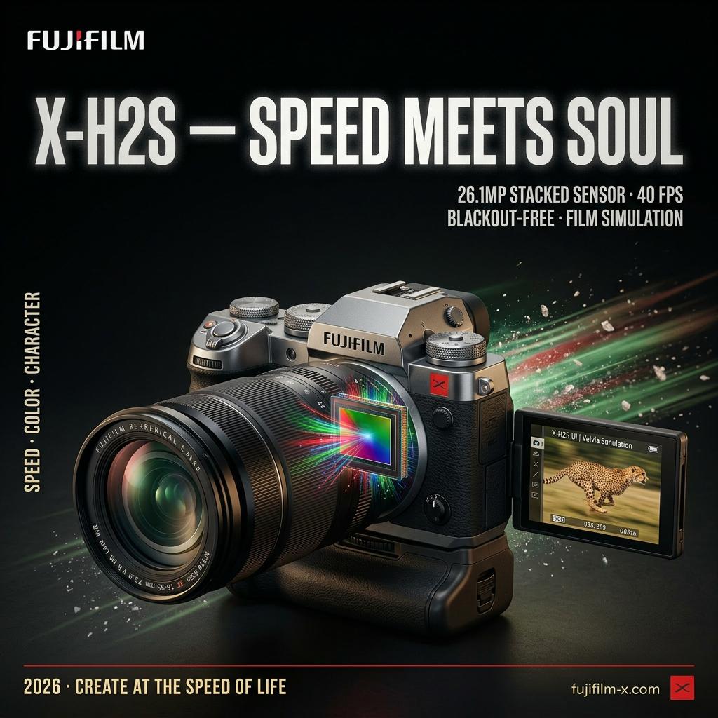 Fujifilm X-H2S Cheetah